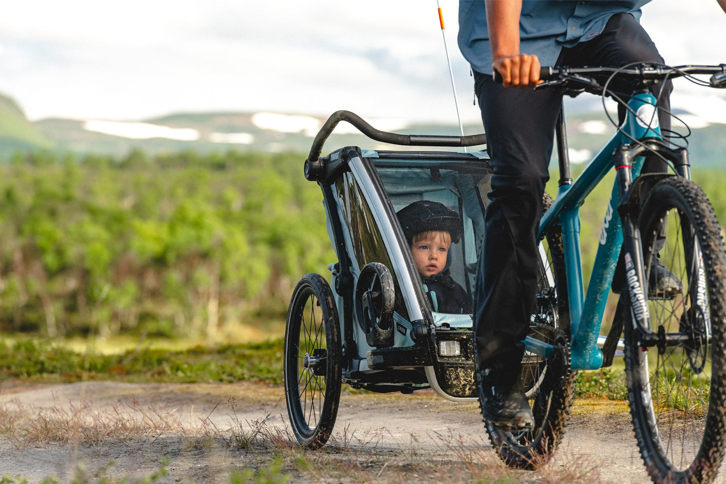 Rimorchio multisportivo thule chariot cross 1 - singolo