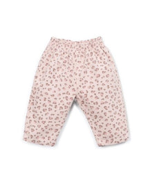 PANTALONI IN TWILL STAMPATO