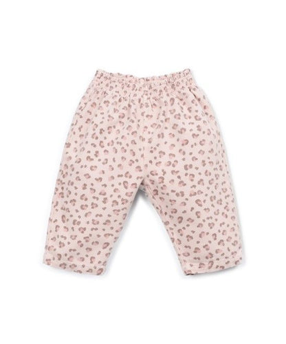 PANTALONI IN TWILL STAMPATO