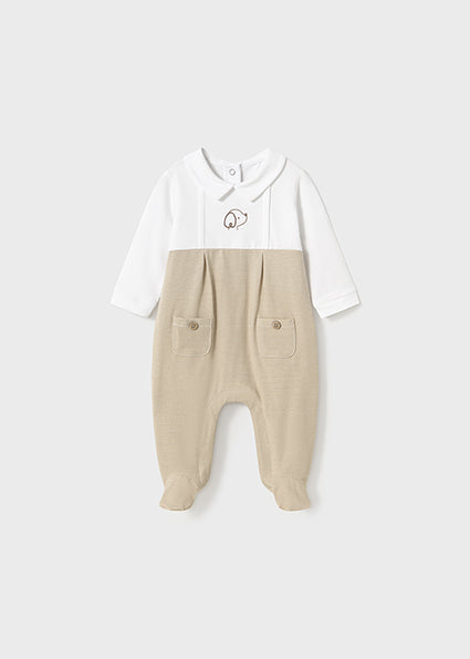 Tutina lungo con colletto neonato