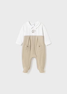 Tutina lungo con colletto neonato