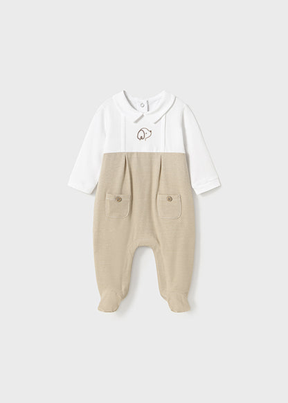 Tutina lungo con colletto neonato