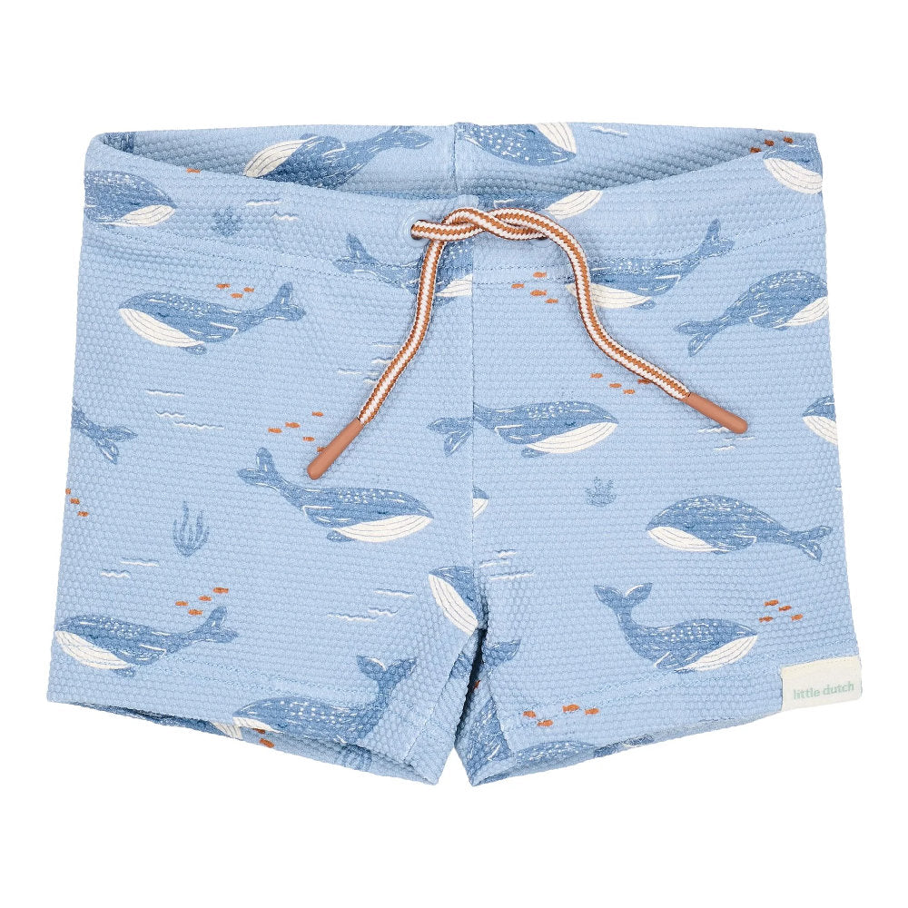 Pantaloncini da Bagno 'Ocean Splash' (Protezione UPF40+ e Asciugatura Rapida)