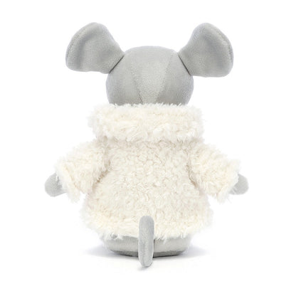 Peluche morbido Topolino con cappotto