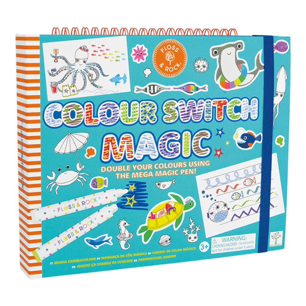 Libro da colorare Switch Magic  - Trasforma 6 colori in 12!