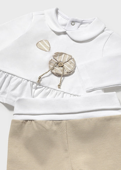 Completo neonato maglietta e pantalone