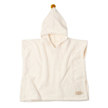 Accappatoio poncho so cute - 3-5anni - cotone biologico