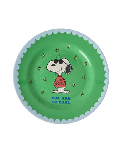 Piatto piccolo in Melamina Snoopy by Rice - Collezione Esclusiva Rice x Peanuts