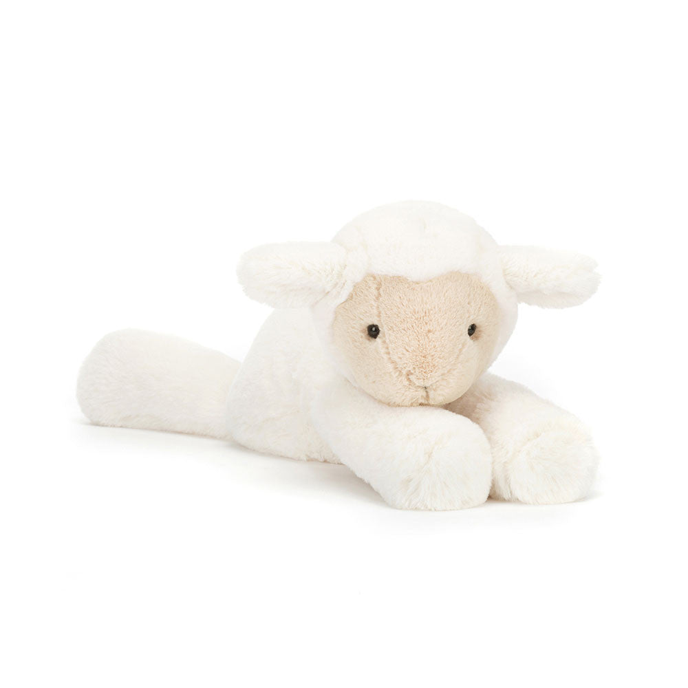 Peluche morbido agnello macchiato