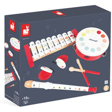 Set Strumenti Musicali in Legno 'Confetti' (4 Pezzi dai 18 Mesi)