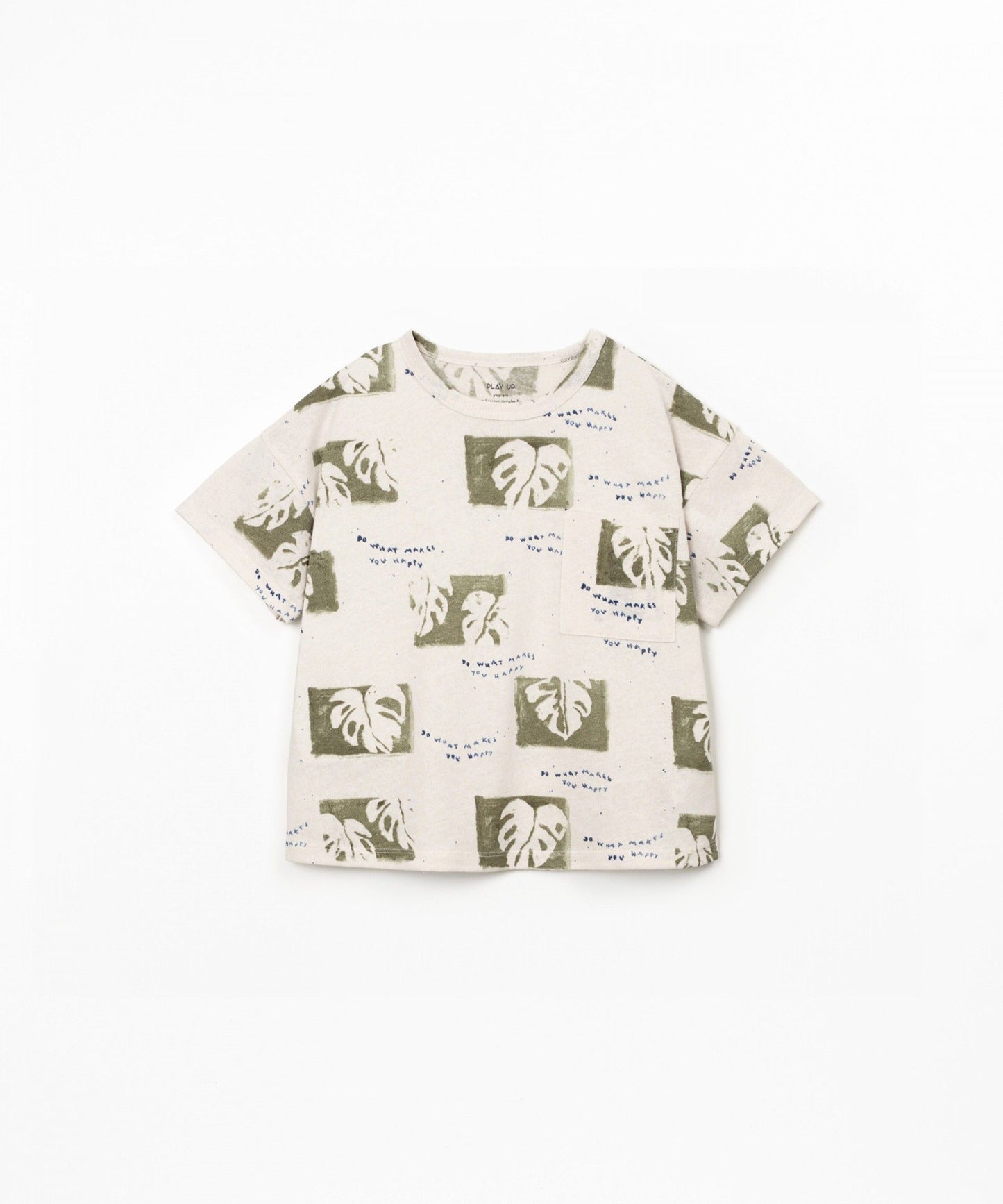 T-SHIRT DI MAGLIA CON STAMPA