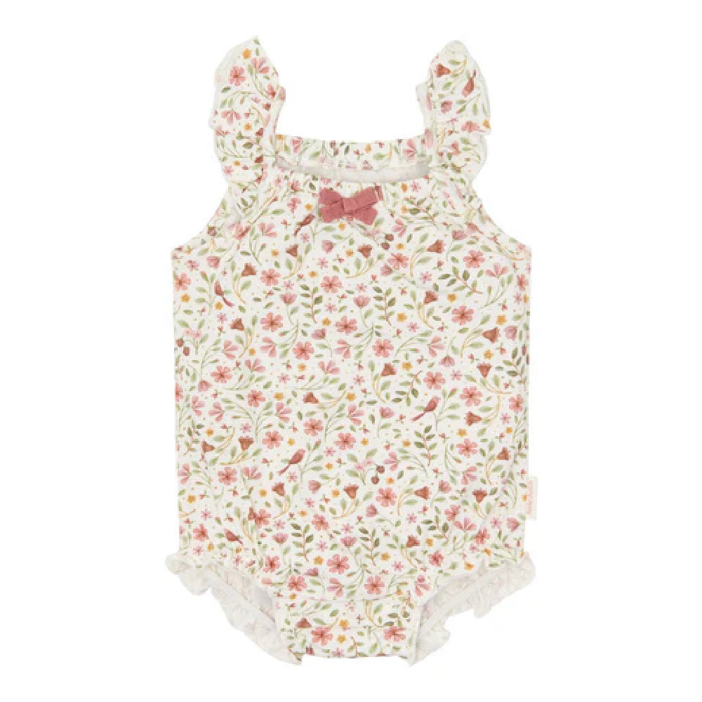 Body Smanicato in Cotone Biologico 'Fairy Garden'