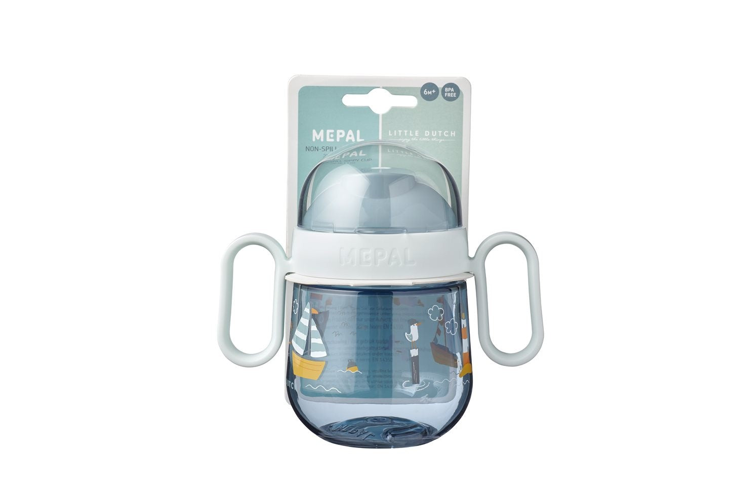 Tazza a due manici AntiGoccia 200 ml - Dai 6 mesi!