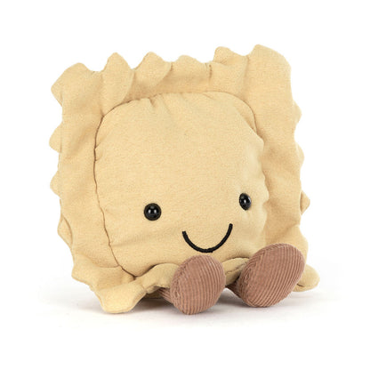 Peluche morbido raviolo
