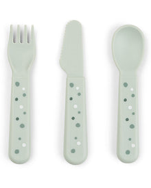 Set posate Foodie Happy Dots - 100% PP Alimentare