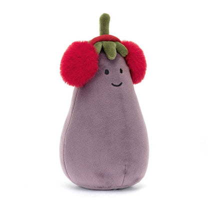 Peluche morbido melanzana Toastie red