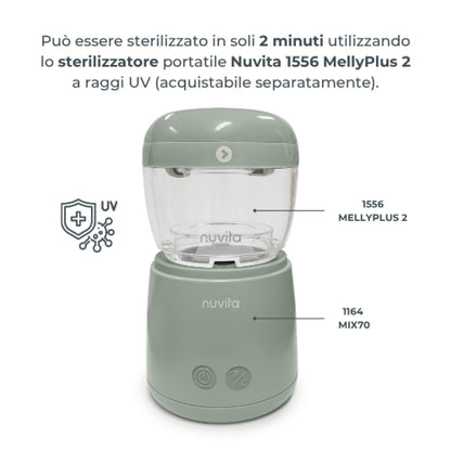 Scaldabiberon portatile universale con funzione Scalda e Mescola Mix70 - 1164
