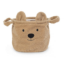 Cesto portaoggetti teddy brown - bello e morbido!