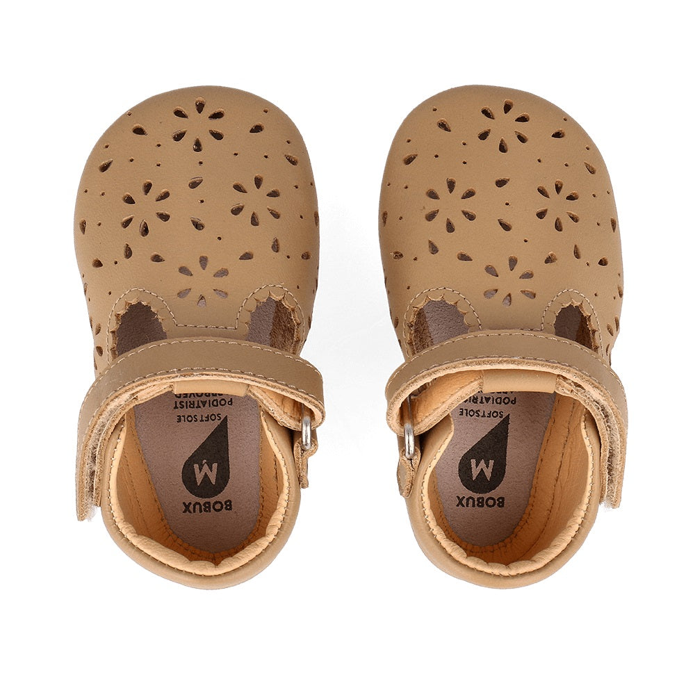 Scarpine Soft Sole Lacey Marrone
