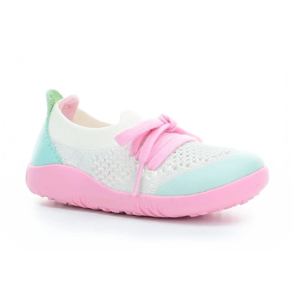 Scarpine I-Walk Play Knit Mist+White