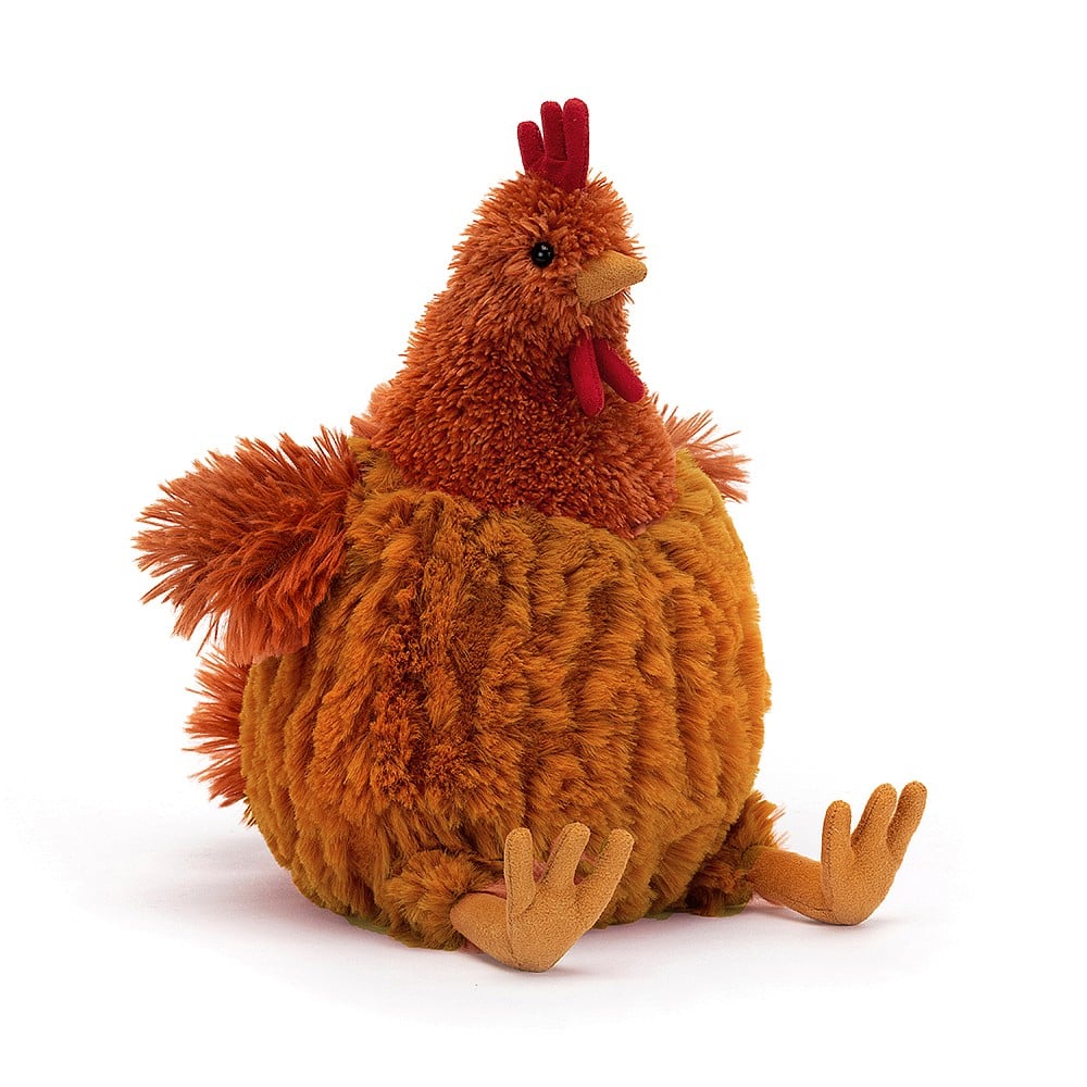 Peluche morbido pollo cecile