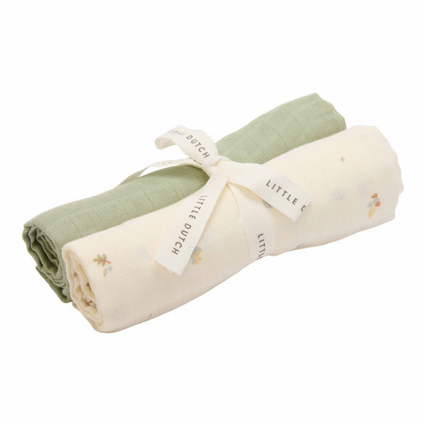 Mussole in cotone 70x70cm - 100% Cotone organico