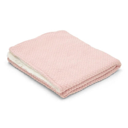 Copertina Invernale per culla 70x100cm - in Cotone Biologico e Pile