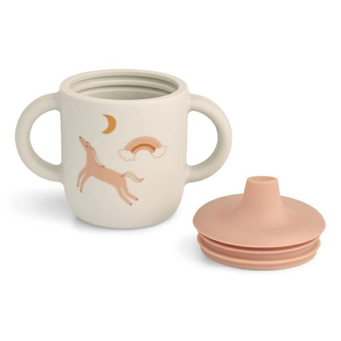 Tazza in Silicone Neil con Beccuccio e Manici -Ideale per Bambini