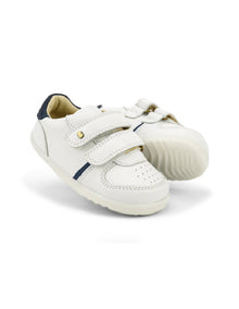 Scarpine Step Up Riley white + navy