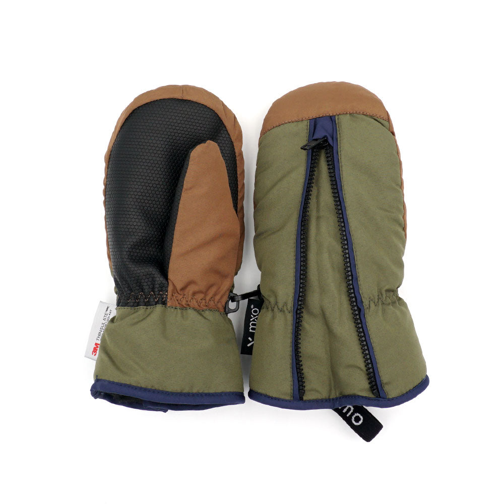 Guanti termici con pollice e ZIP