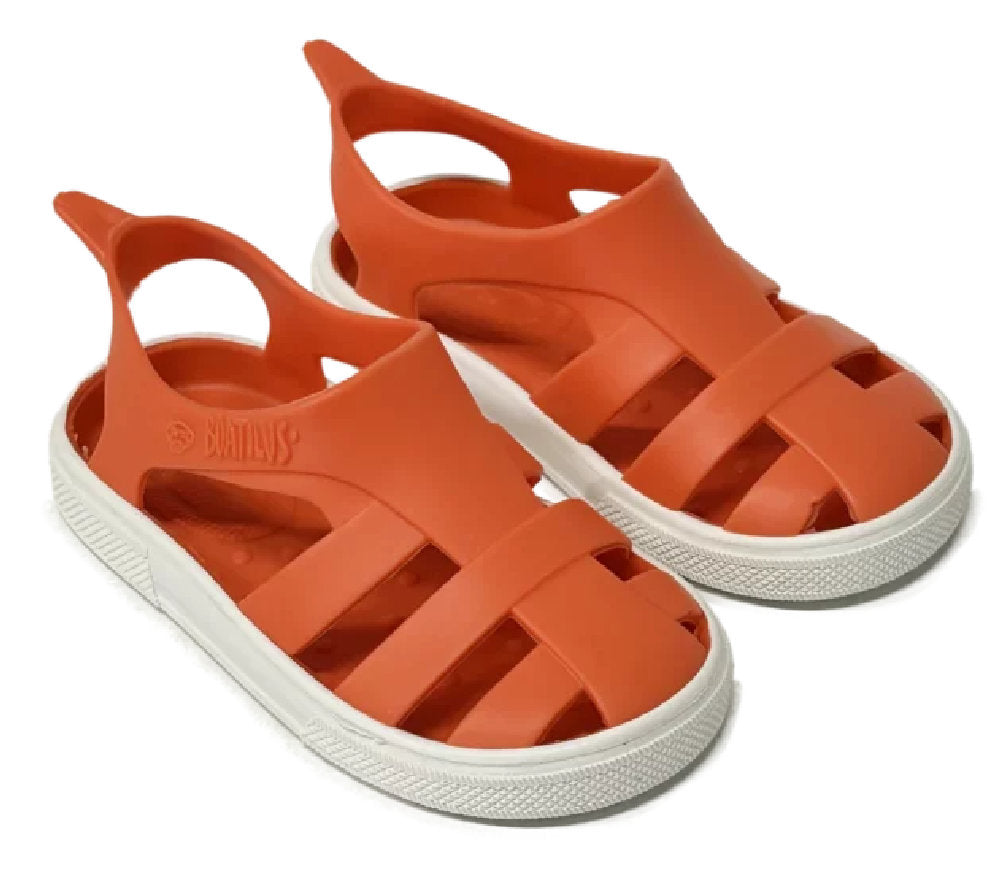 Bioty sandalo da spiaggia in gomma - Coral/White