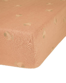 Lenzuolo con angoli per lettino 70x140cm - 100% doppia mussola di cotone biologico