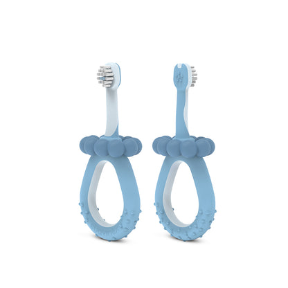 Spazzolino primi dentini - In silicone - 0-2 anni