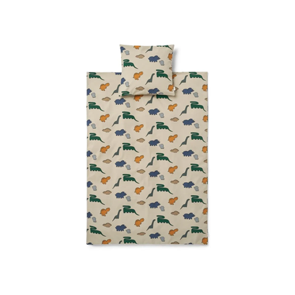Set Copripiumino e federa Carl - 140x200 cm - 100% Cotone Biologico