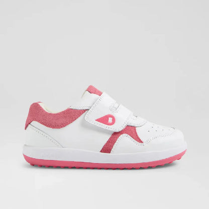 Scarpine I-Walk Baseline White Pink Cyclemen