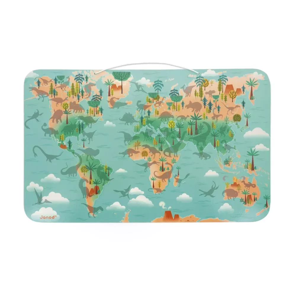 Planisfero magnetico - Dinosauri - 50 pz