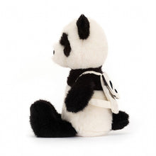 Peluche morbido Panda con zainetto