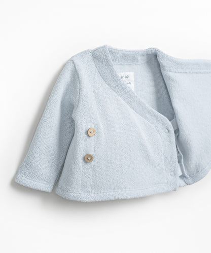 Cardigan in maglia - 90% Cotone rigenerato