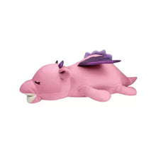 Peluche morbido Dragona il drago rosa - 53cm