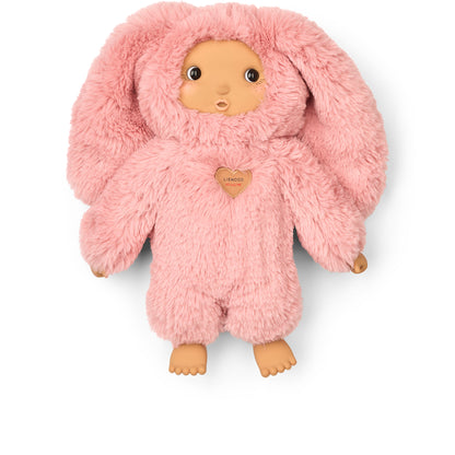 Bambola di Pezza e Peluche Rosey la Coniglietta Dolce (in Shearling Riciclato GRS - 30 cm)