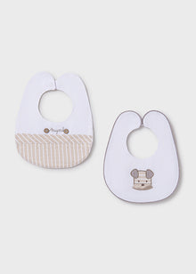 Set 2 bavaglini neonato