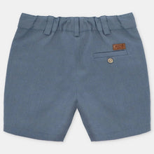 Pantaloni corti in tessuto - Blu
