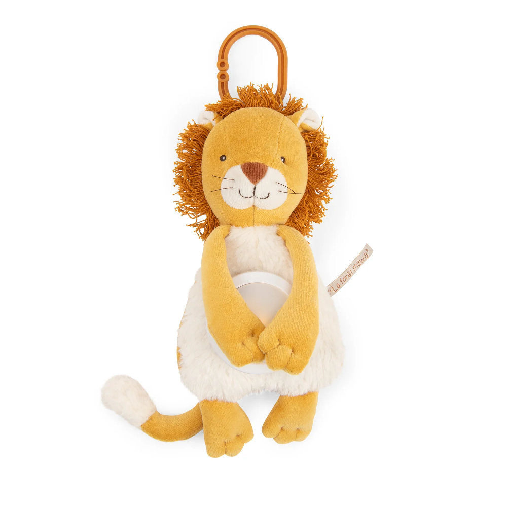 Peluche con Luce Notturna Ricaricabile e Clip Portatile Foresta di Mawi
