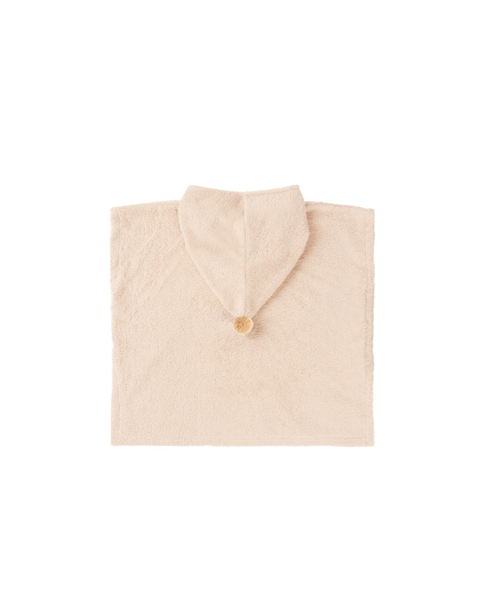 Accappatoio poncho so cute - 3-5anni - cotone biologico