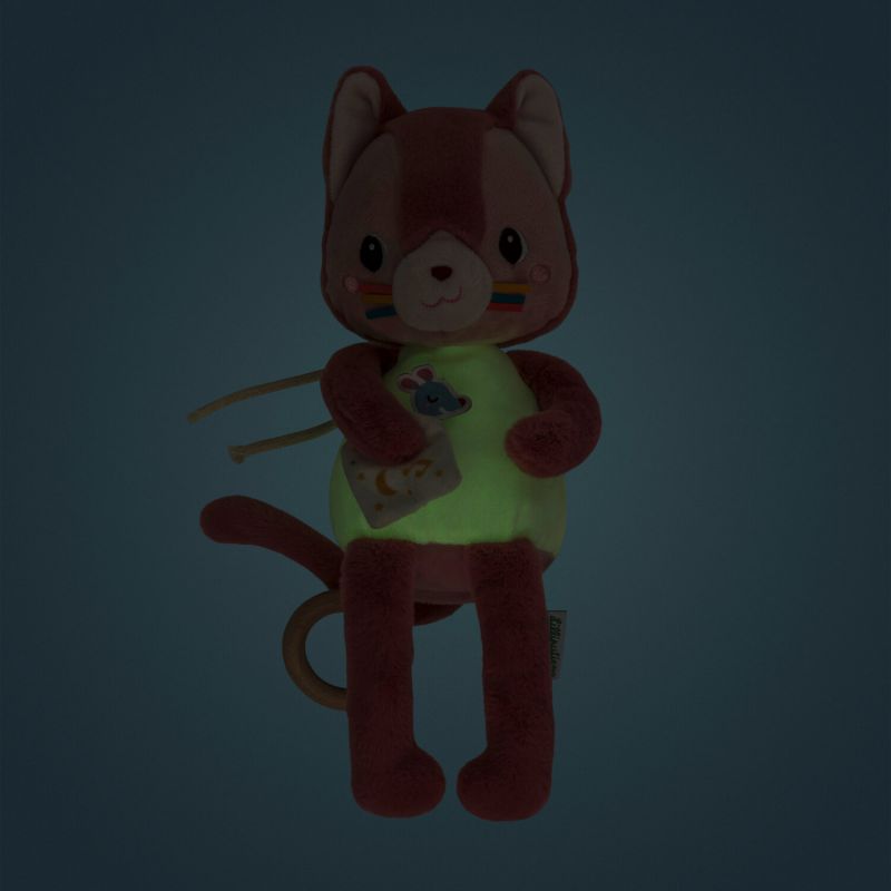 Peluche musicale fosforescente