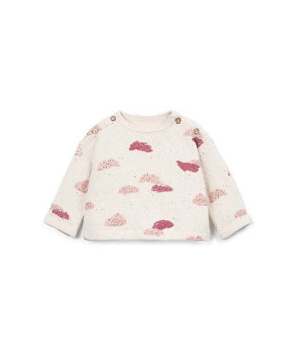 FELPA IN MAGLIA STAMPATA