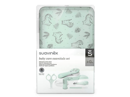 Set manicure - Spazzola, pettine, forbicine, limetta, tronchesino e ditale per gengive