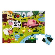 Animali della Fattoria Puzzle Tattile