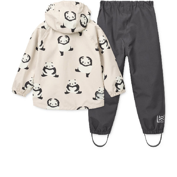 Set antipioggia Pedia - Completo giacca e pantaloni Wateroproof