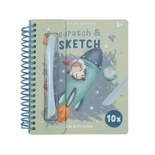Libro scratch & sketch - jim & friends